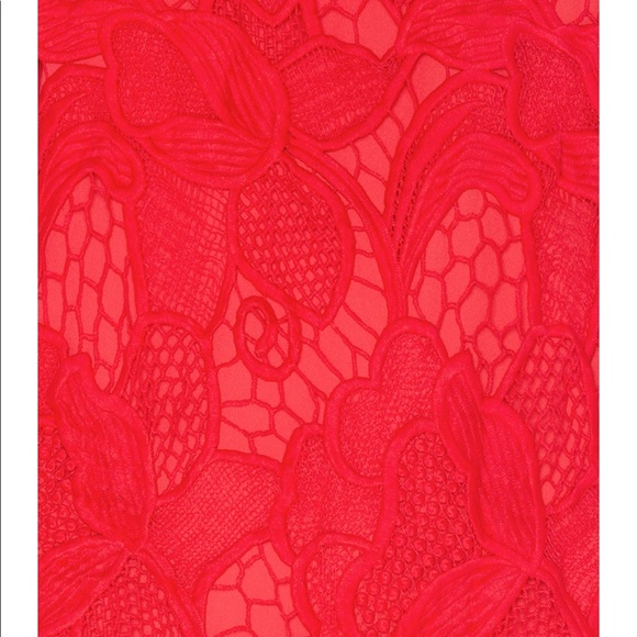 Caspian Shift Dress in Coral - Picture 4 of 14